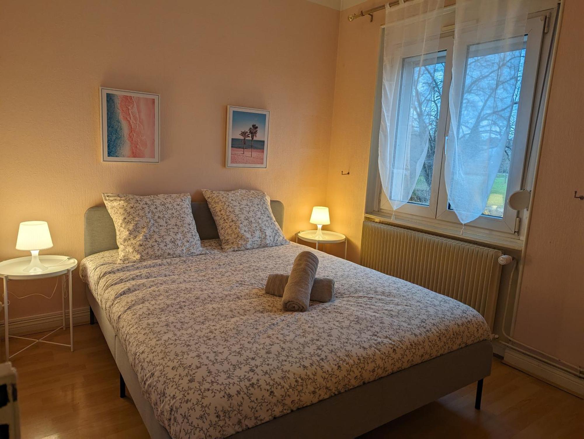 Le Balois - Appartement 2 Chambres, Salon, Cuisine Equipee, Parking Et Wifi Gratuit Mulhouse Exterior photo